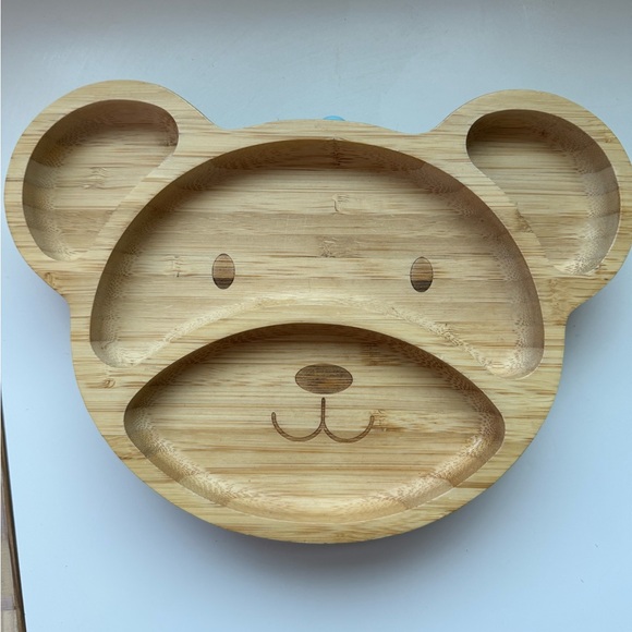 Essentials Other - Bamboo Bear Shaped Plate for baby